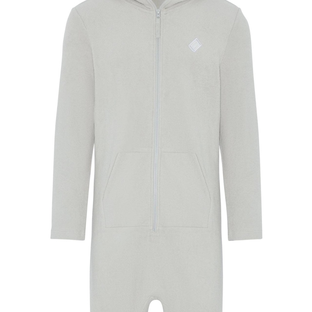 Towel Club X Onepiece Towel Jumpsuit - Grey